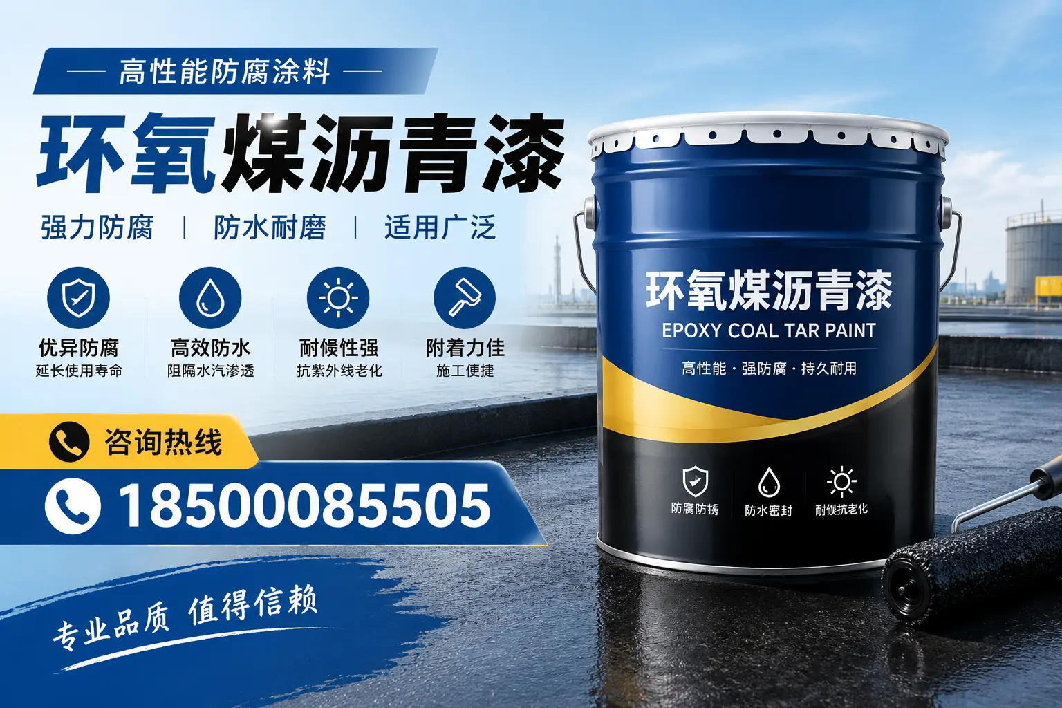 环氧煤沥青漆的主要成分与功能，攀枝花用户深度了解